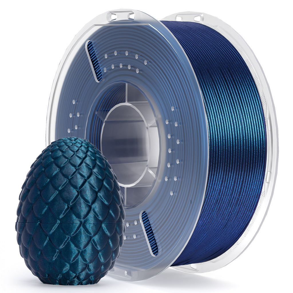 ELEGOO Galaxy PLA Galaxy Peacock Blue, confezione da 1 kg