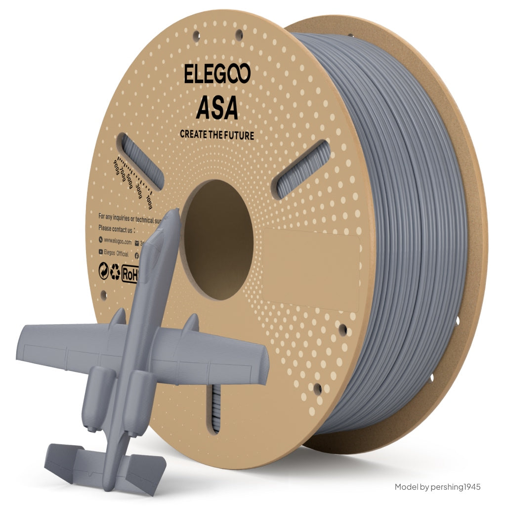ELEGOO ASA Grey, confezione da 1 kg