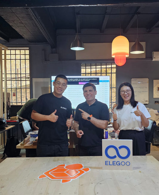 I BIG della stampa 3D arrivano a Genova: Elegoo incontra 3DStoreItalia