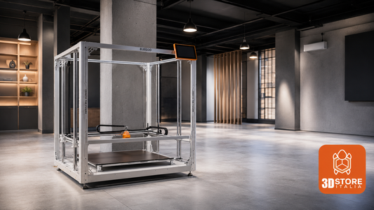 Stampante 3D grande formato Elegoo OrangeStorm Giga per prototipi XXL, arredo, scenografia e produzione professionale