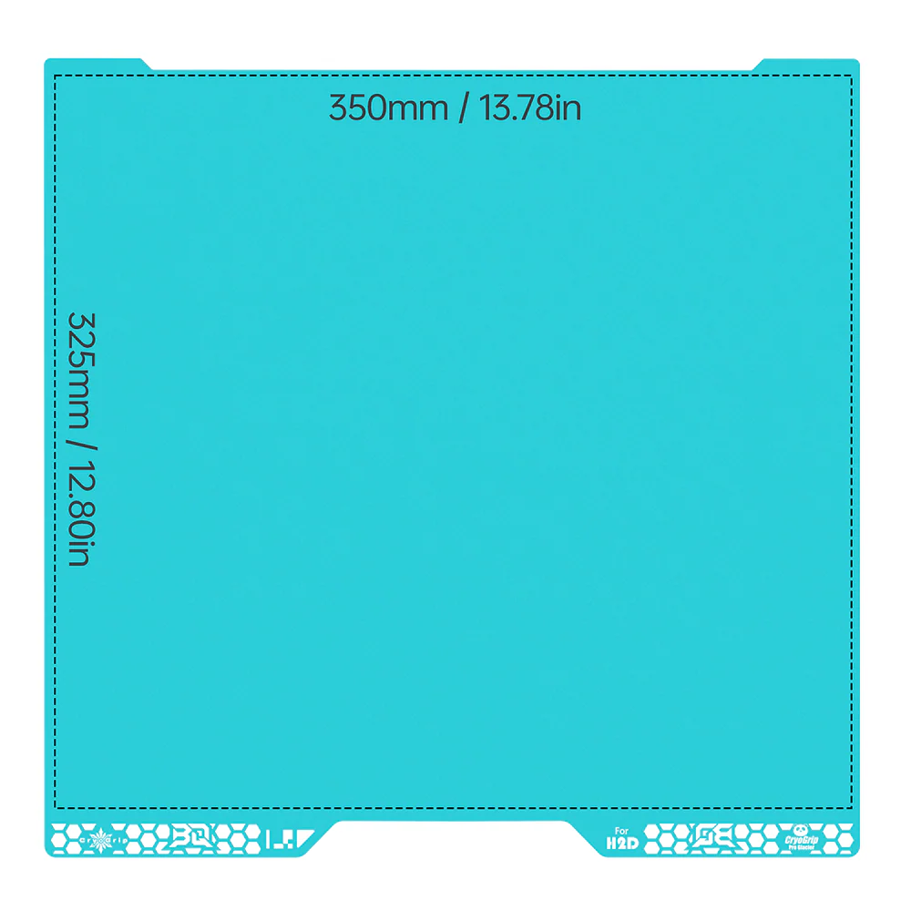 Panda Build Plate CryoGrip Pro Glacier – Bambu Lab H2D
