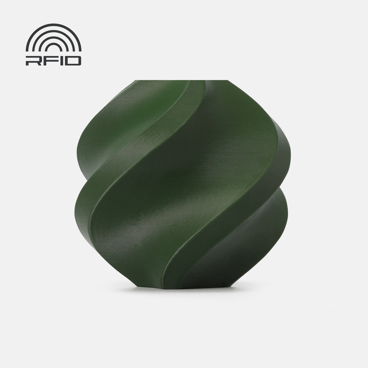 Bambu Lab PETG HF Forest Green 1 kg con bobina G02-G2