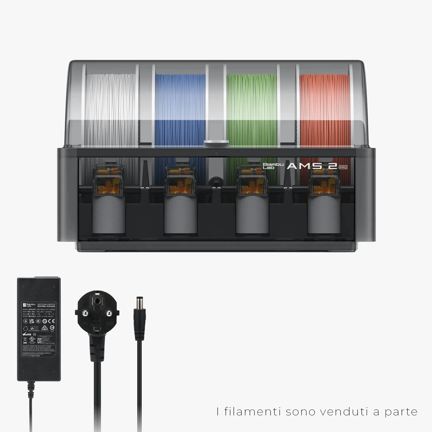 Bambulab AMS 2 PRO + Alimentatore