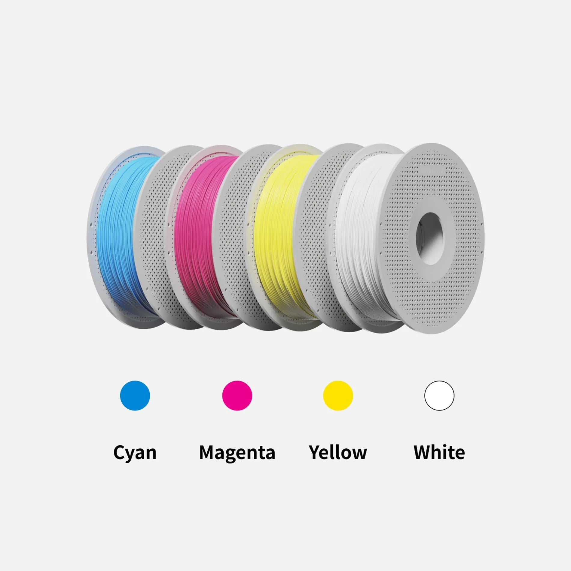 Bundle Bambu Lab PLA CMYK con quattro bobine per litofanie
