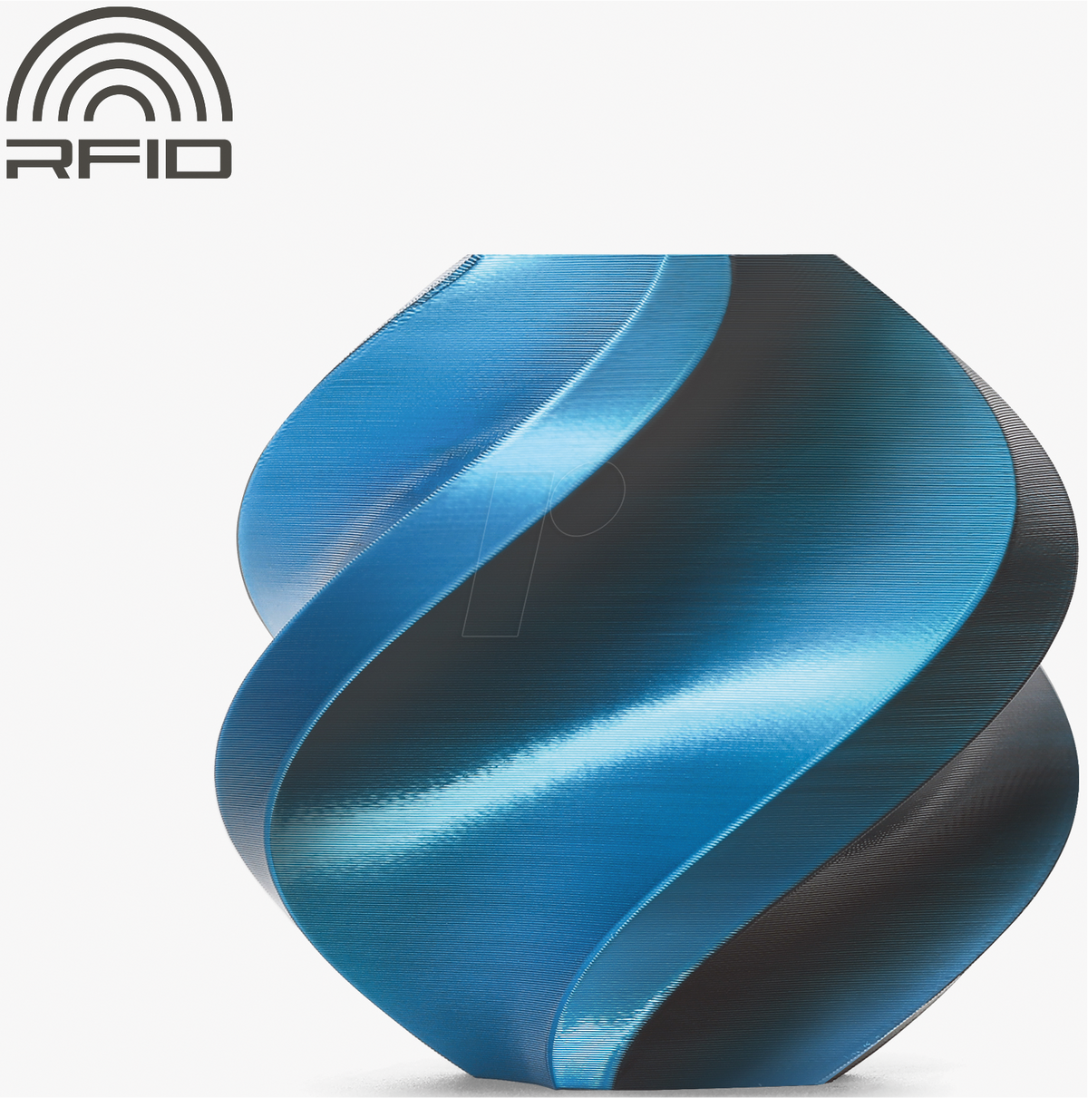 Bambu Lab PLA Silk Multi-Color Phantom Blue blu e nero 1 kg – A05-T9