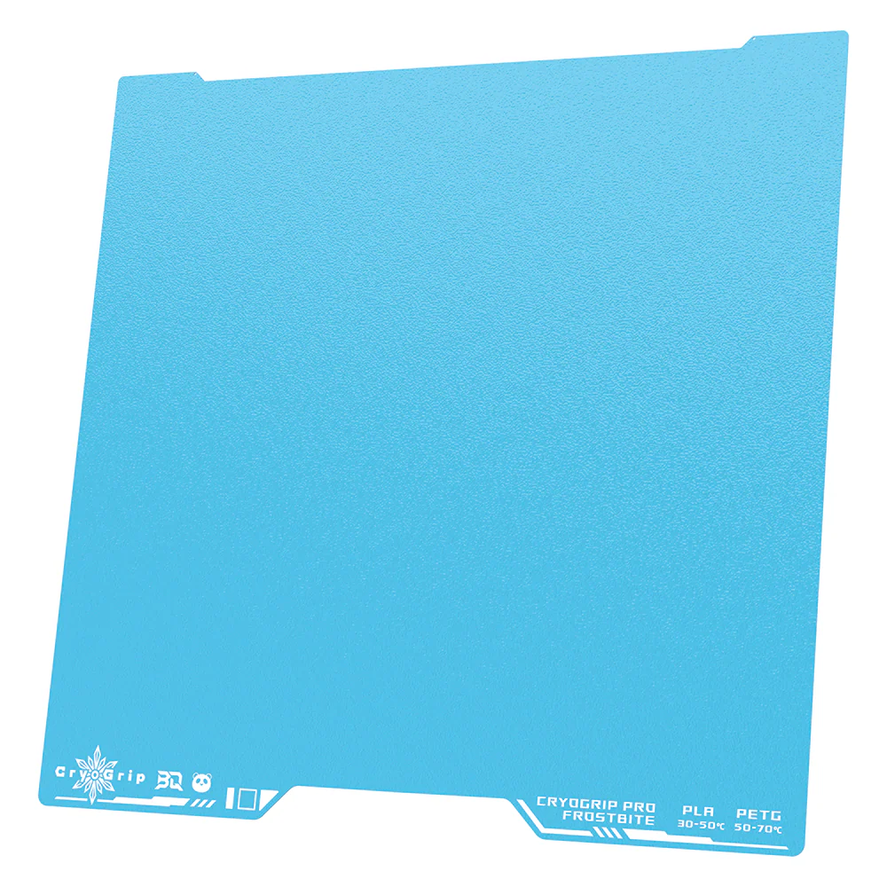 Panda Build Plate CryoGrip Pro Frostbite – Blue, Bambu Lab H2D