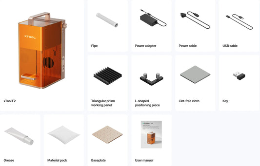 xTool F2 – Incisore Laser 2 in 1