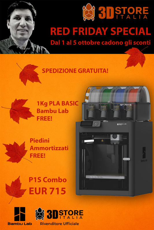 Bambu Lab P1S Stampante 3D