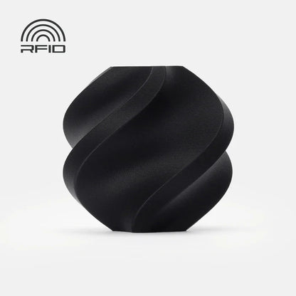 Filamento PLA-CF Bambu Lab: rigidità superiore, finitura opaca e facile stampa. Ideale per prototipi funzionali e design. Compatibile con X1, P1, A1 e AMS.