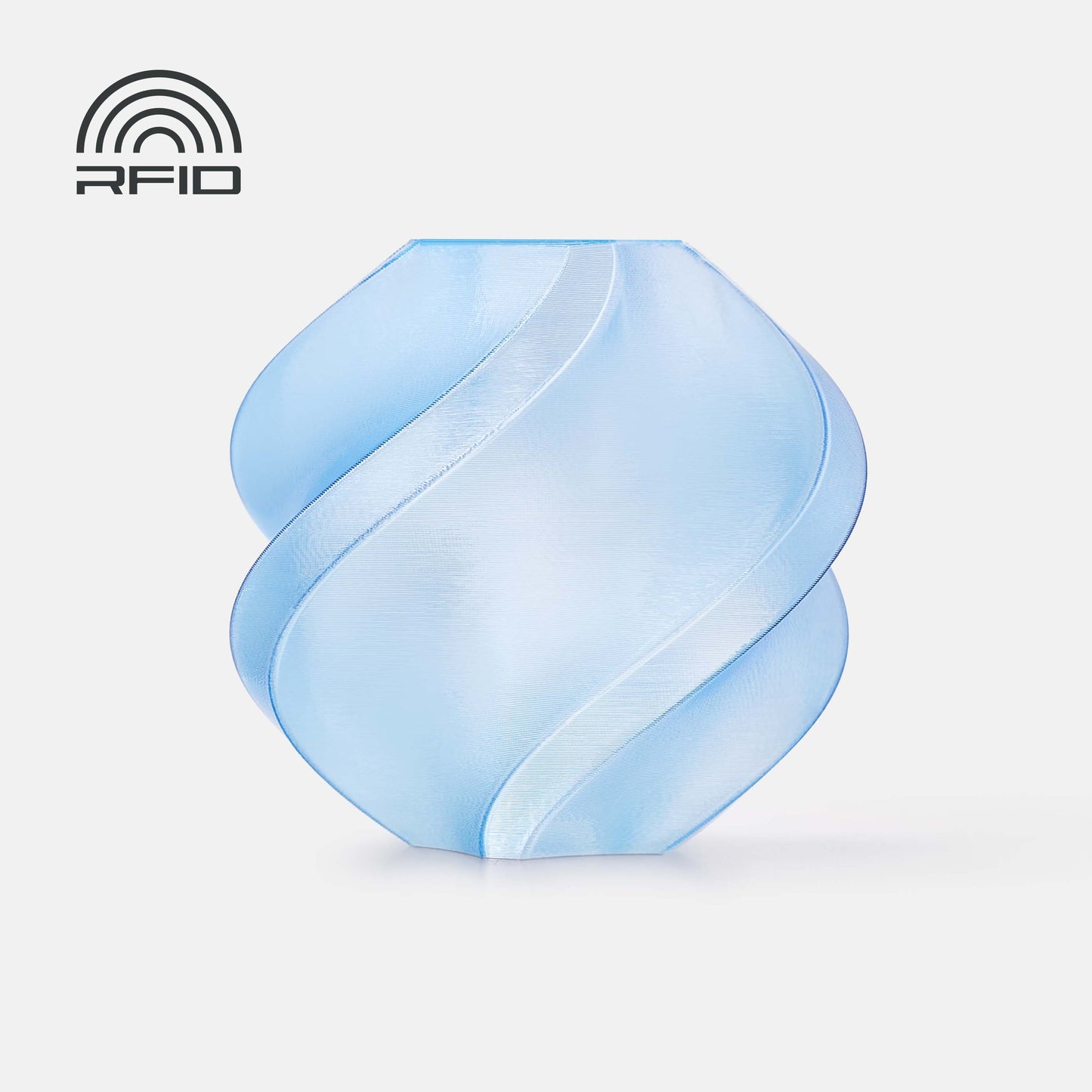 Bambu Lab PETG Translucent Azzurro refill 1 kg