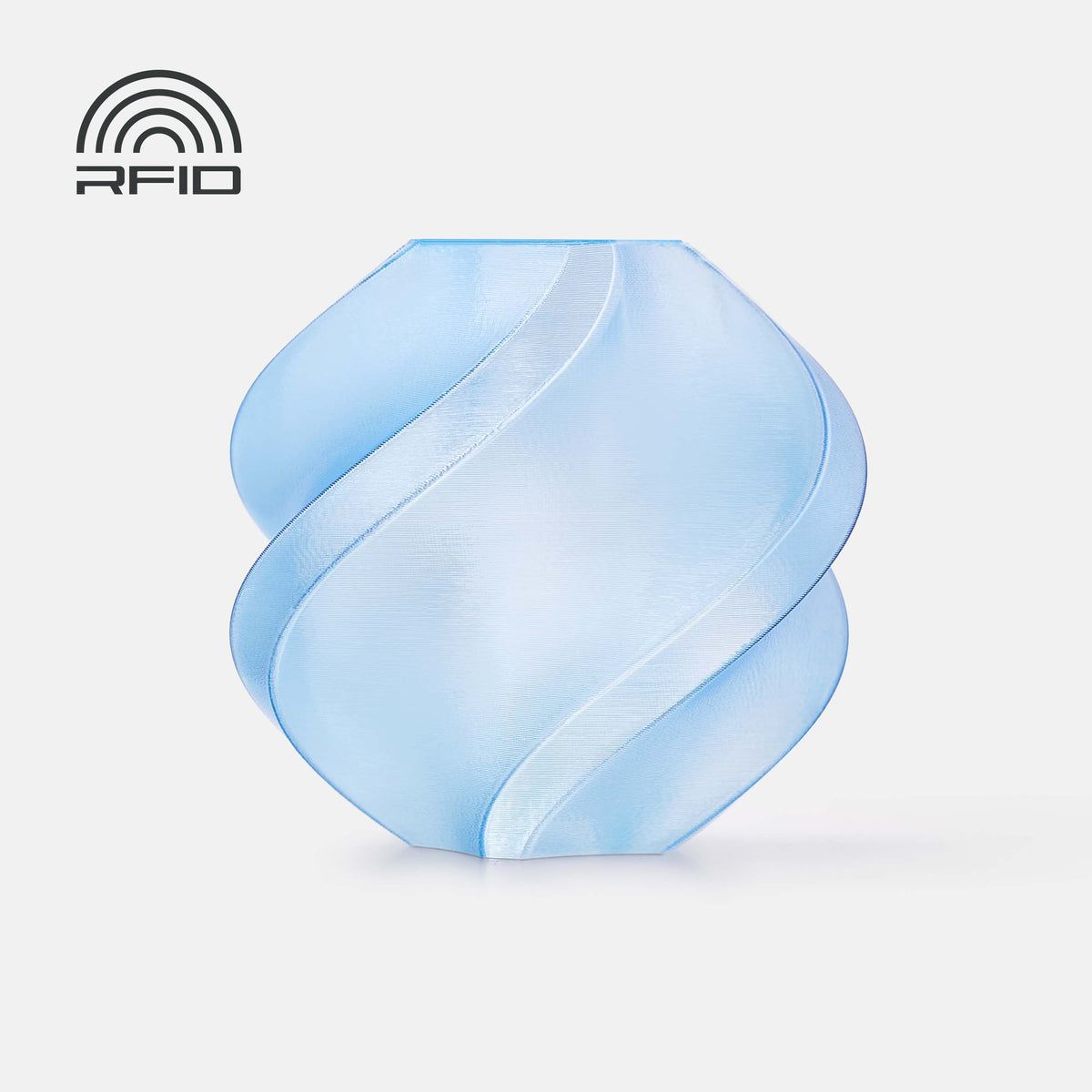 Bambu Lab PETG Translucent Azzurro refill 1 kg