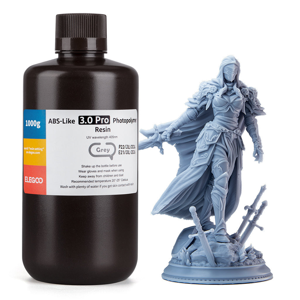 ELEGOO ABS-like V3.0 Pro Grey, confezione da 1 kg