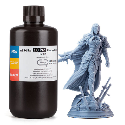 ELEGOO ABS-like V3.0 Pro Grey, confezione da 1 kg