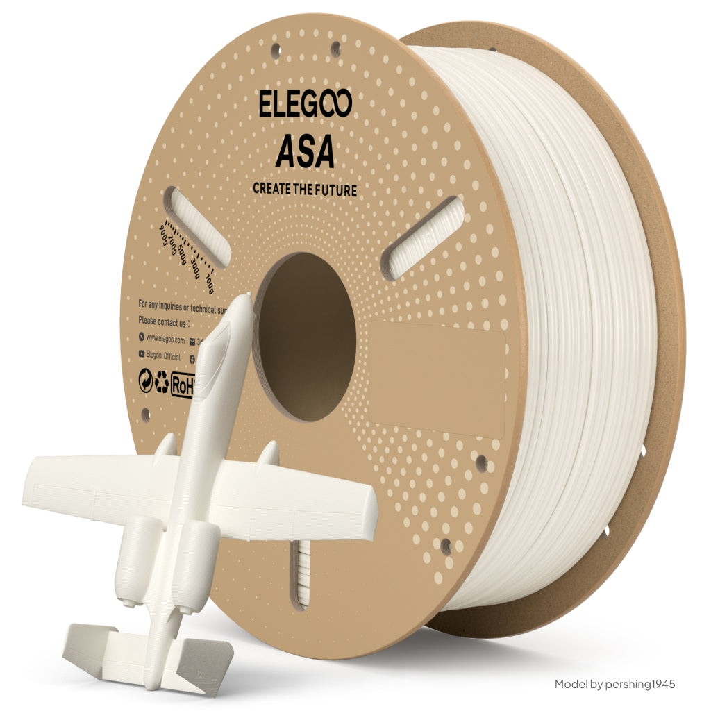 ELEGOO ASA White, confezione da 1 kg