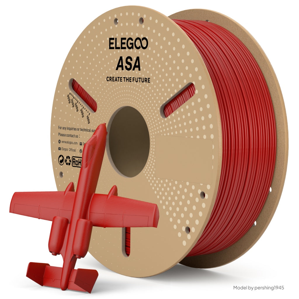 ELEGOO ASA Red, confezione da 1 kg
