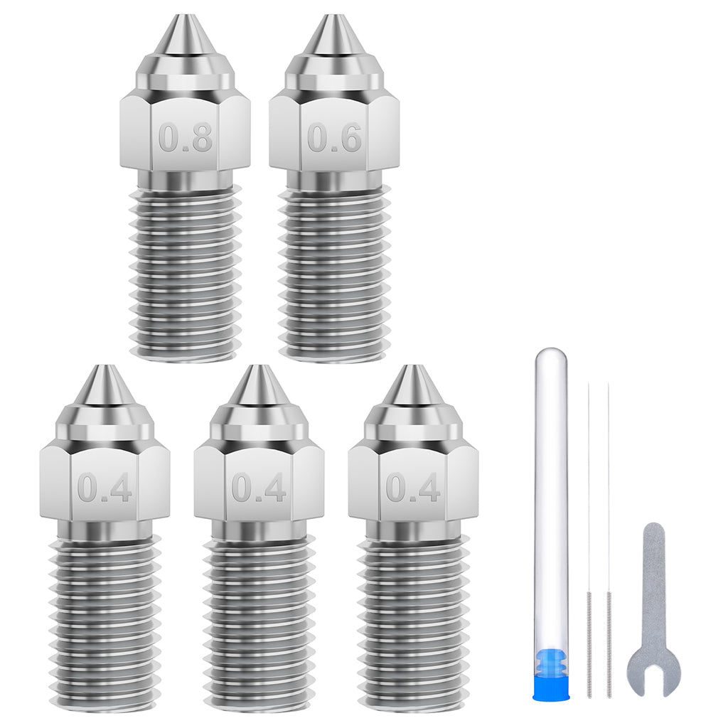 ELEGOO Set ugelli in acciaio temprato, Neptune 4 / 4 Pro