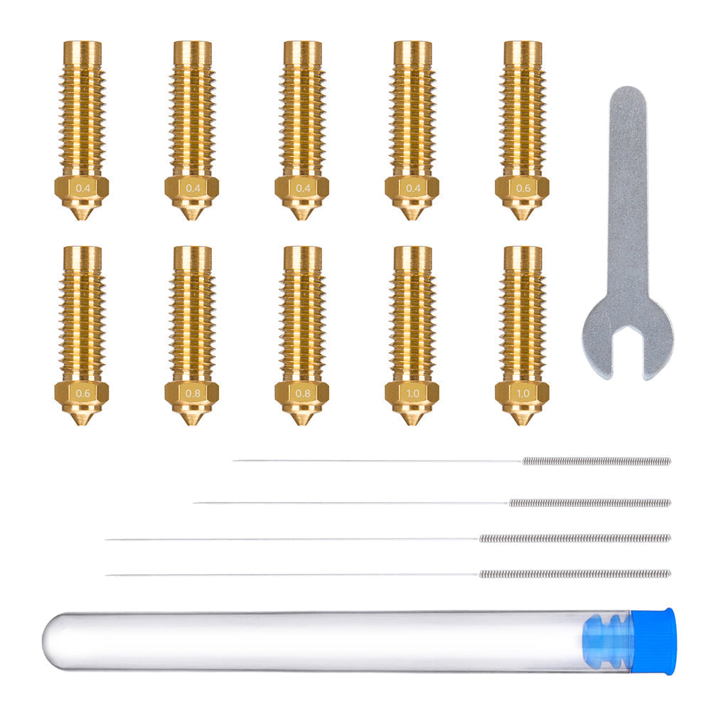ELEGOO Set ugelli in ottone, Neptune 4 Plus / 4 Max