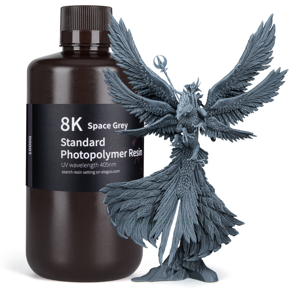 ELEGOO Standard 8K Space Grey, confezione da 1 kg