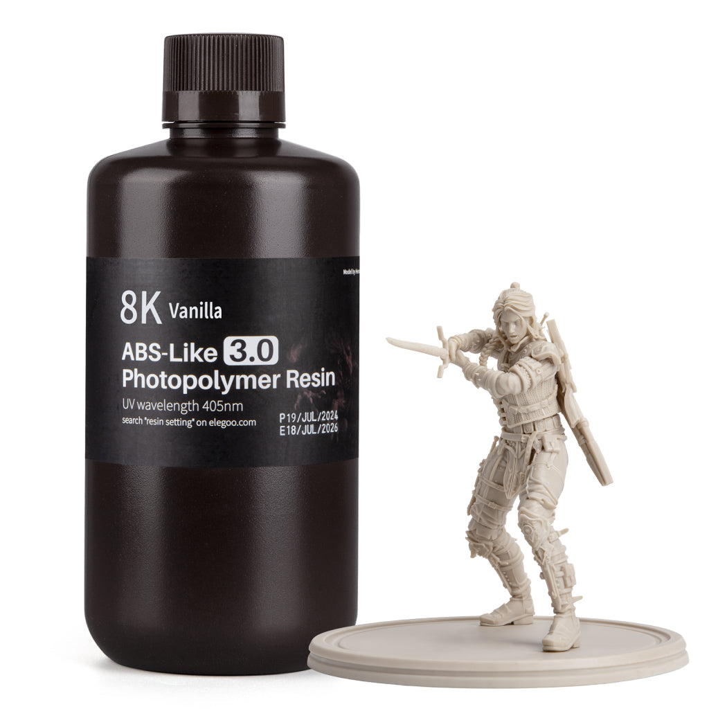 ELEGOO 8K ABS-like V3.0 Vanilla, confezione da 1 kg