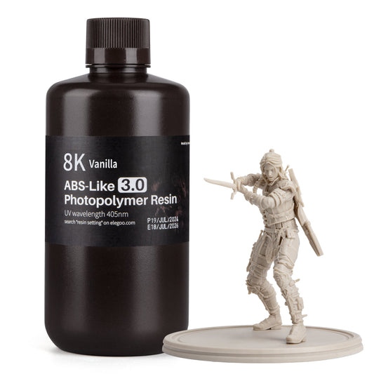 ELEGOO 8K ABS-like V3.0 Vanilla, confezione da 1 kg