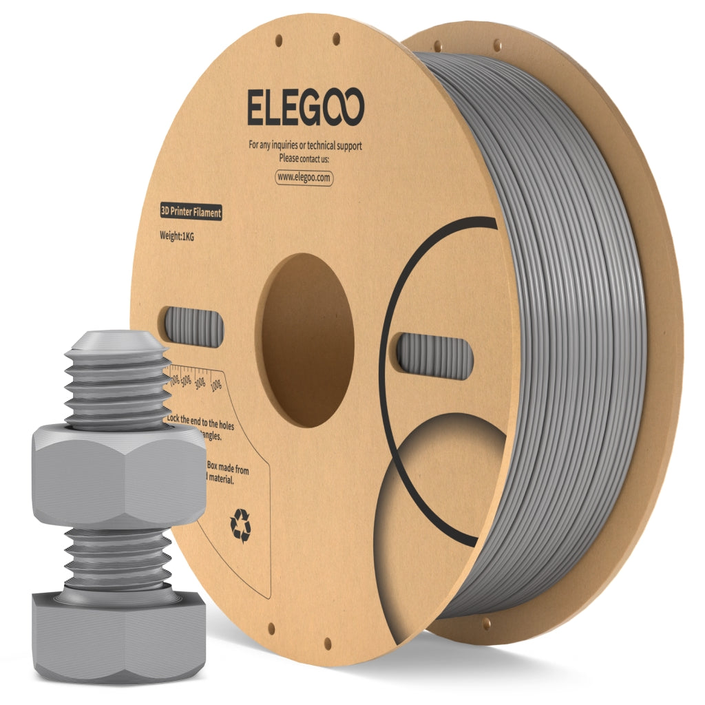 Bobina di filamento ELEGOO ABS grigio da 1 kg