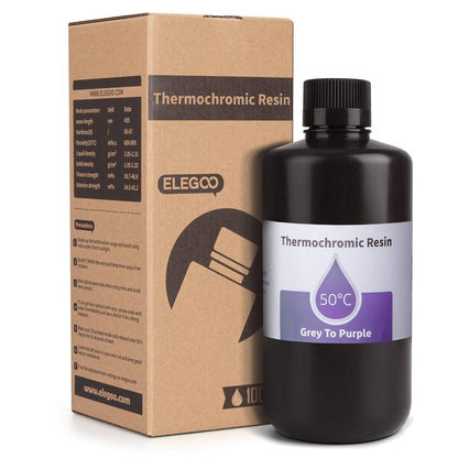 ELEGOO Thermochromic Grey to Purple da 1 kg, bottiglia e confezione