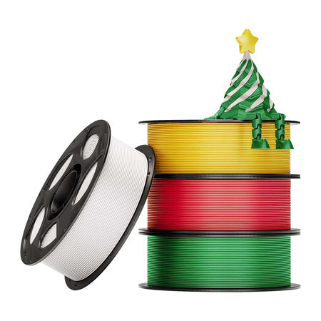 AnyCubic Christmas PLA filament set (4 pcs)