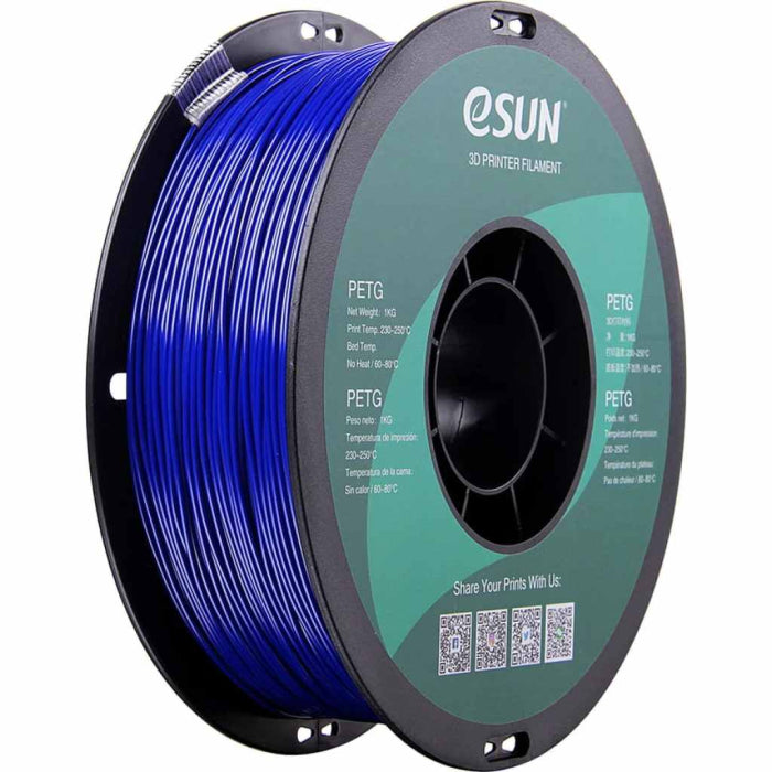 Bobina eSUN PETG Blue 1,75 mm da 1 kg