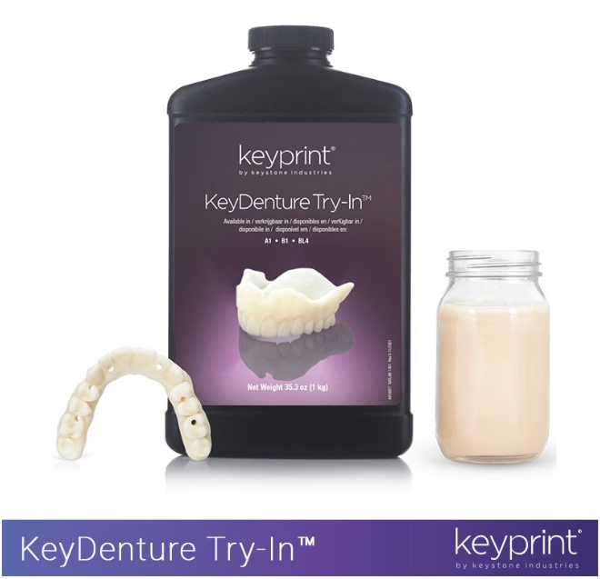KeyPrint KeyDenture Try-In 1 kg
