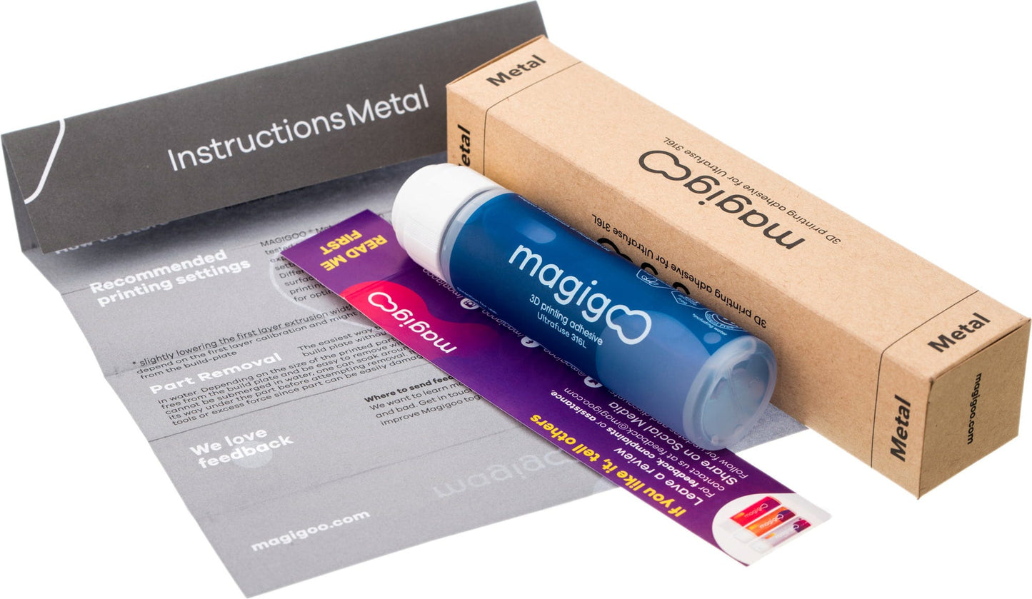Magigoo Pro Metal Adesivo 50 ml - BASF Ultrafuse 316L