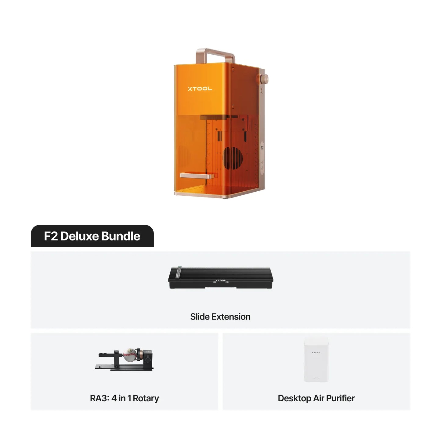 xTool F2 – Deluxe Set