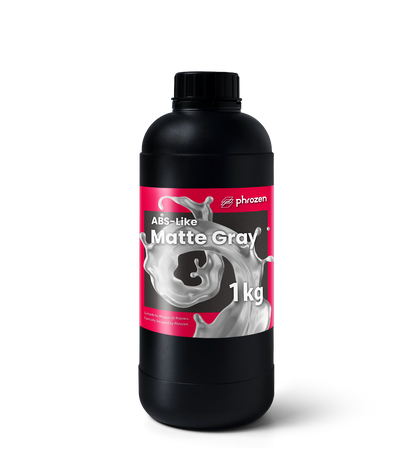 Flacone frontale di resina Phrozen ABS-Like Matte Gray 1 kg