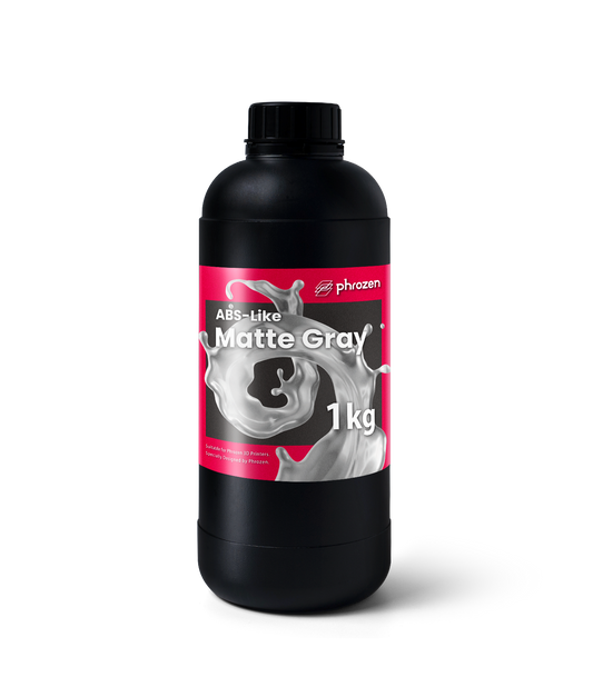 Flacone frontale di resina Phrozen ABS-Like Matte Gray 1 kg