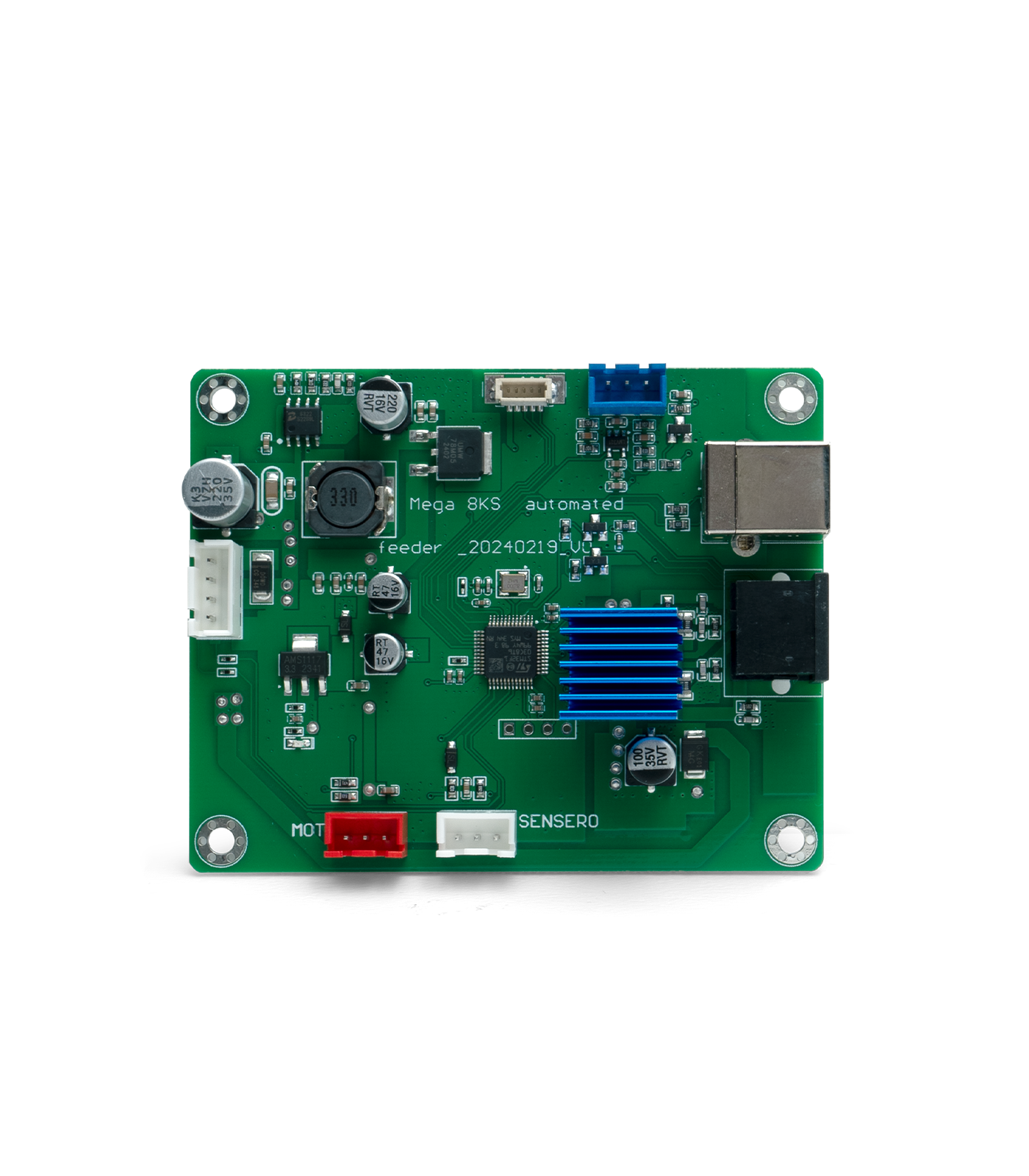 Scheda di controllo Auto-Feeder Phrozen per Sonic Mega 8K S vista frontale