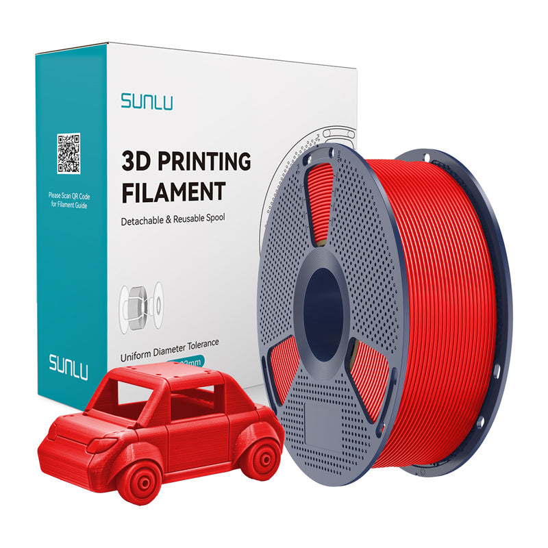 SUNLU PETG Rosso filamento 1,75 mm 1 kg